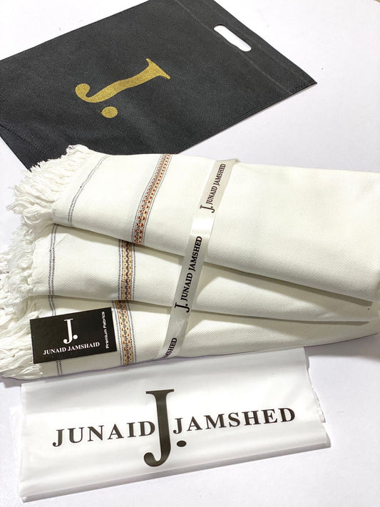 Gents Wool Shawl-Off White